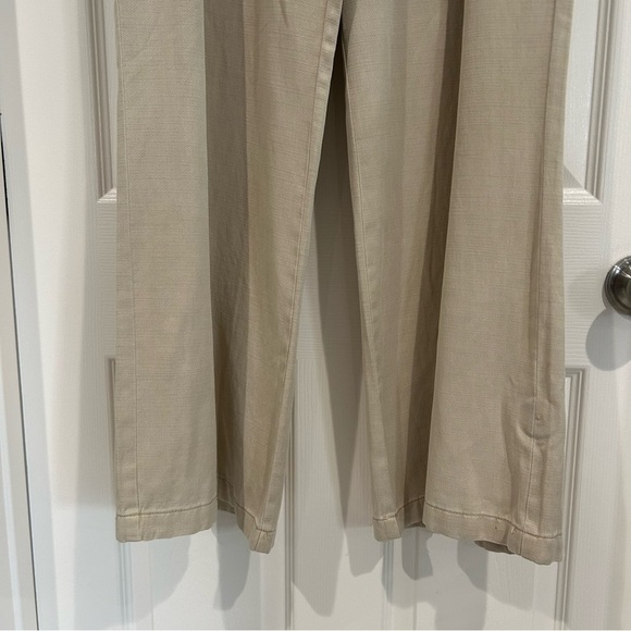 NWT Arizona Juniors Wide Leg Pants Sz 15 Khaki Uniform Casual Pockets Trouser - Picture 3 of 9